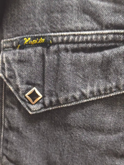 Kapital 8oz Vintage Black Denim Jacket