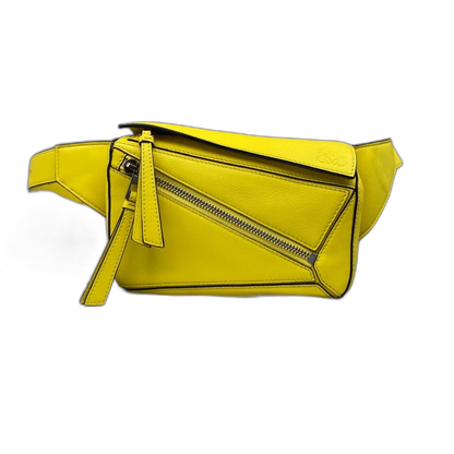 Loewe Puzzle Mini Chest Bag Yellow