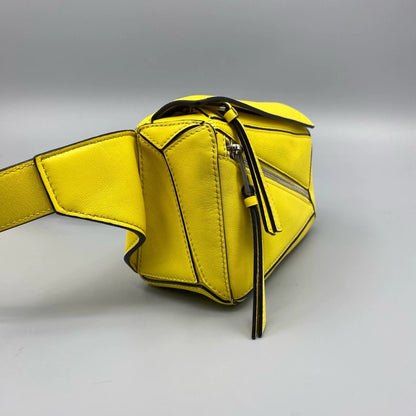 Loewe Puzzle Mini Chest Bag Yellow