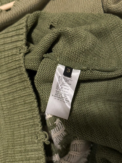 kapital skeleton hole sweater