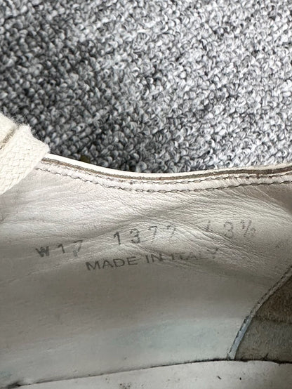 Rick Owens Low Top Sneakers in White-yf