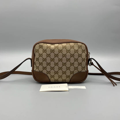 Gucci Vintage Logo Camera Crossbody Bag