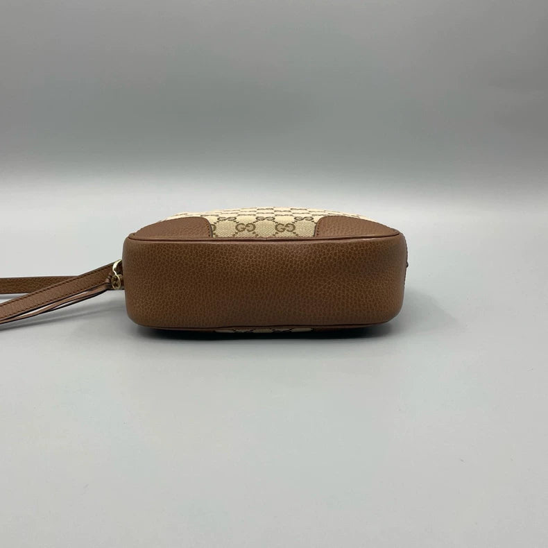 Gucci Vintage Logo Camera Crossbody Bag