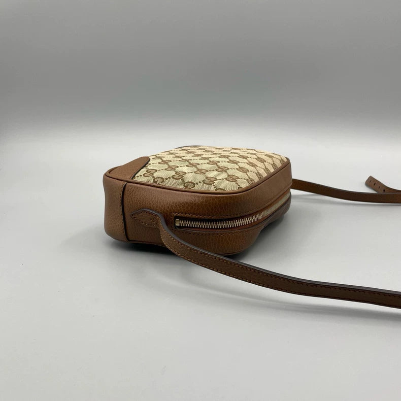 Gucci Vintage Logo Camera Crossbody Bag