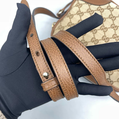 Gucci Vintage Logo Camera Crossbody Bag