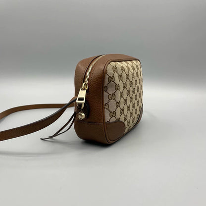 Gucci Vintage Logo Camera Crossbody Bag