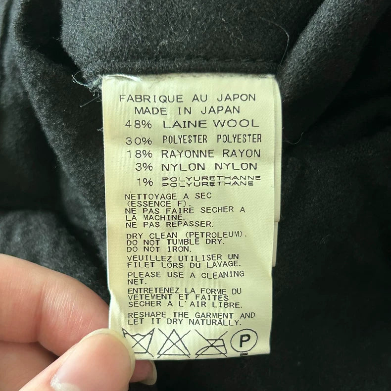 Yohji Yamamoto 16aw Wool Coat