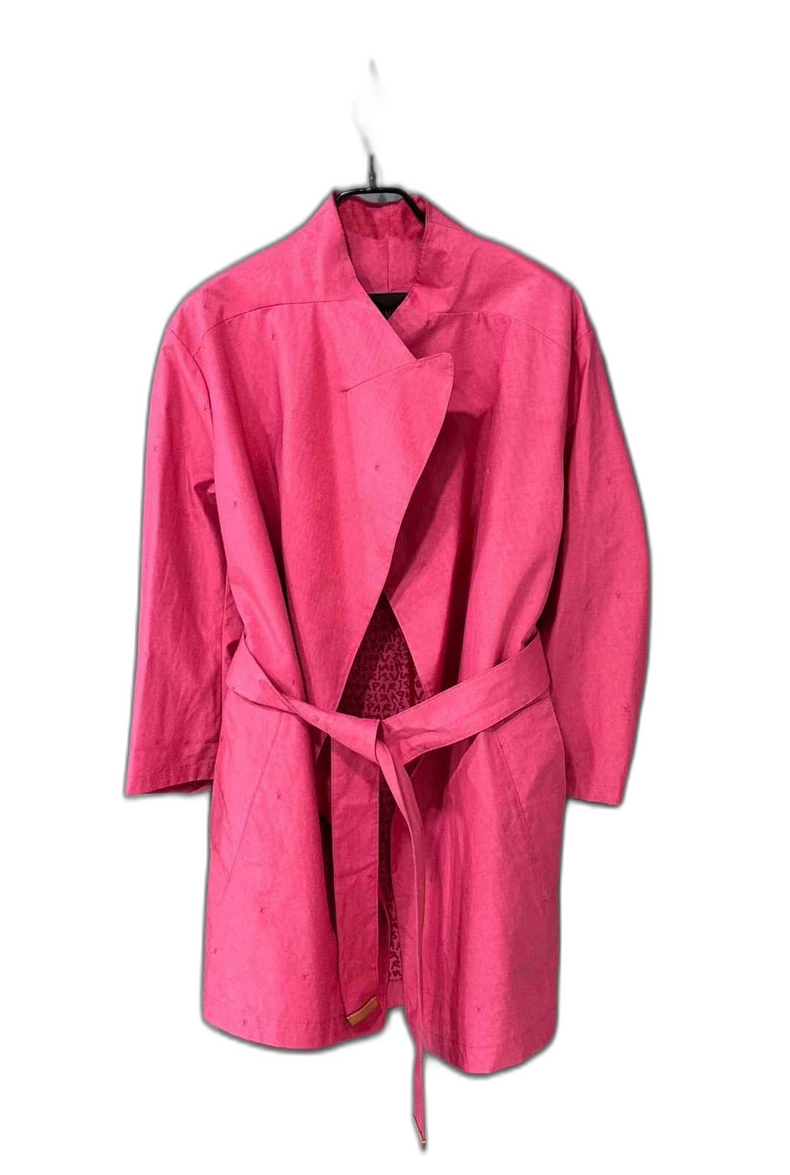 Pink Louis Vuitton Long Coat