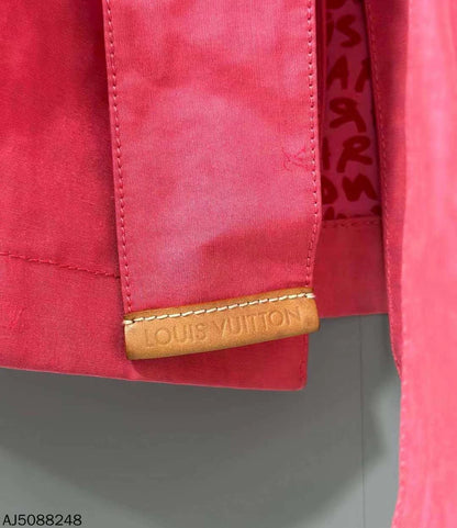 Pink Louis Vuitton Long Coat