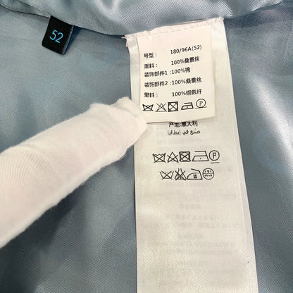 Gucci Black Logo Print Silk Jacket