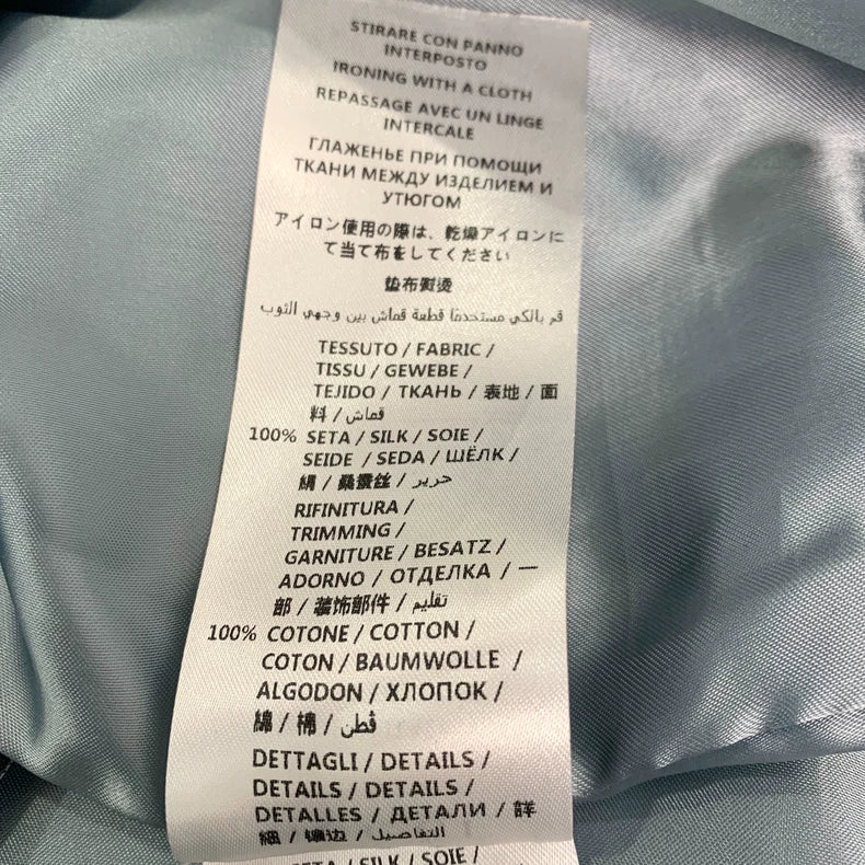 Gucci Black Logo Print Silk Jacket