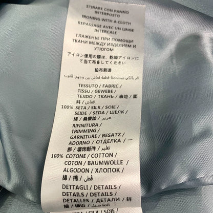 Gucci Black Logo Print Silk Jacket