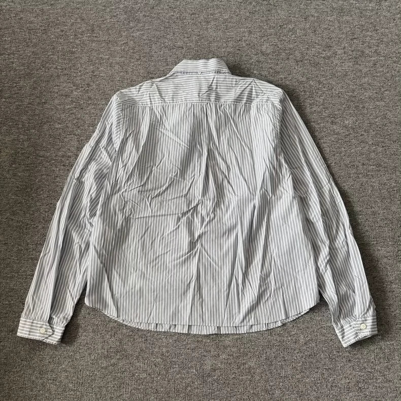 Prada Striped Cartoon Long Sleeve Shirt