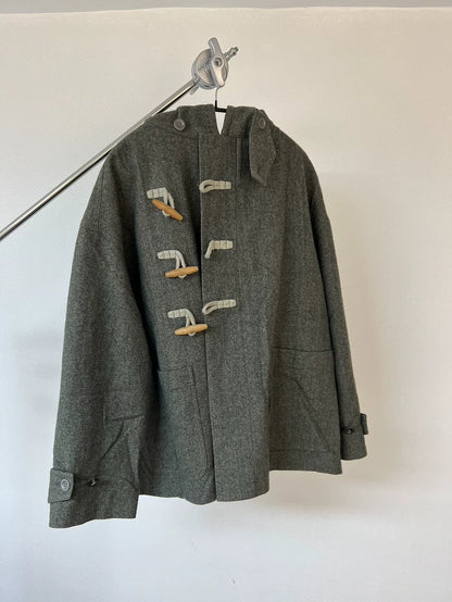 Yohji Yamamoto Wool Hooded Jacket