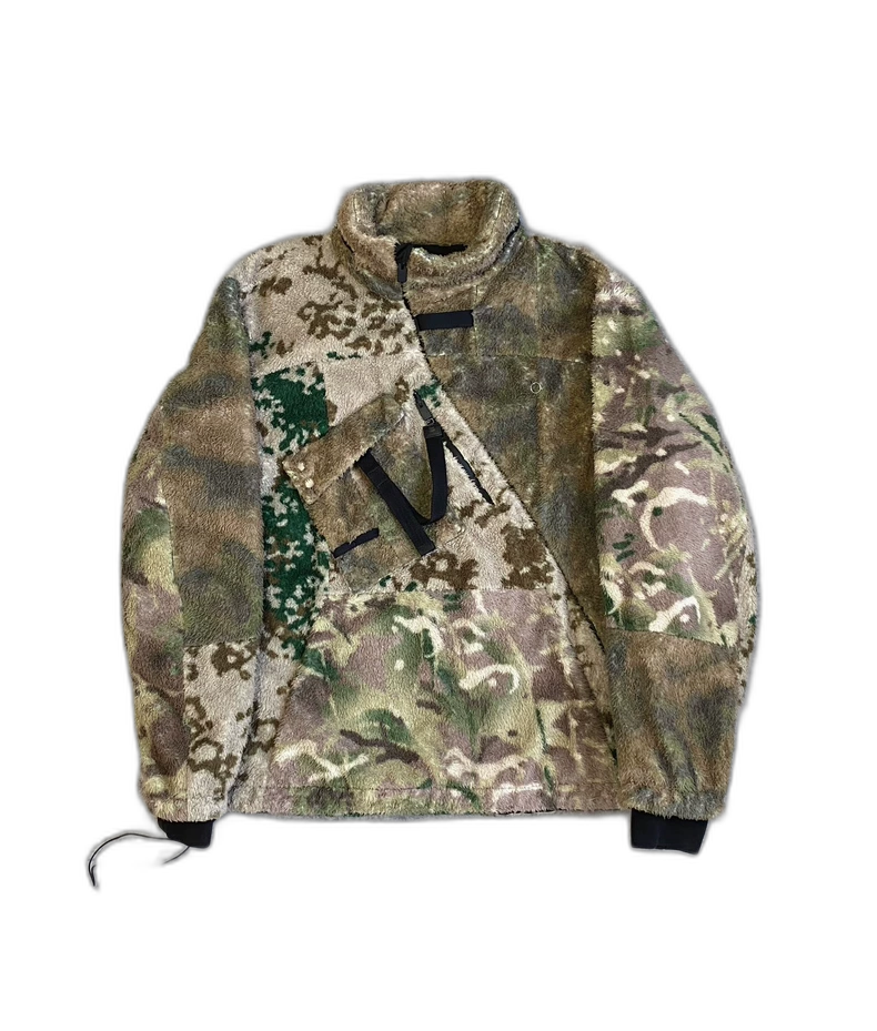 Alyx Camouflage Fleece Jacket With Zipper-zp