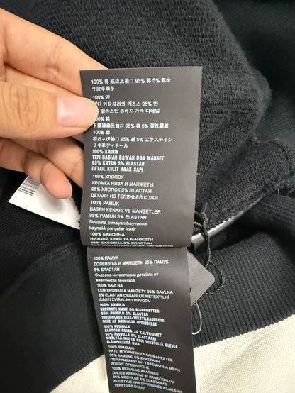 Prada Black Graphic Print Hoodie