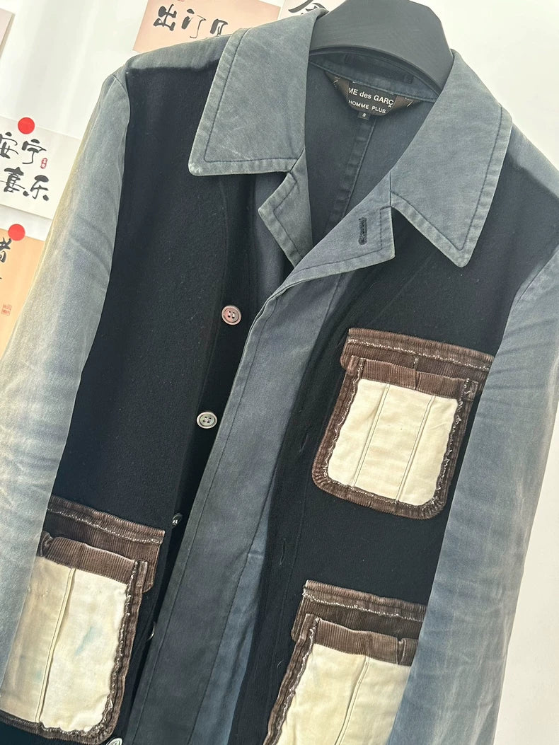 CDG HOMME PLUS 2010SS Patchwork Jacket