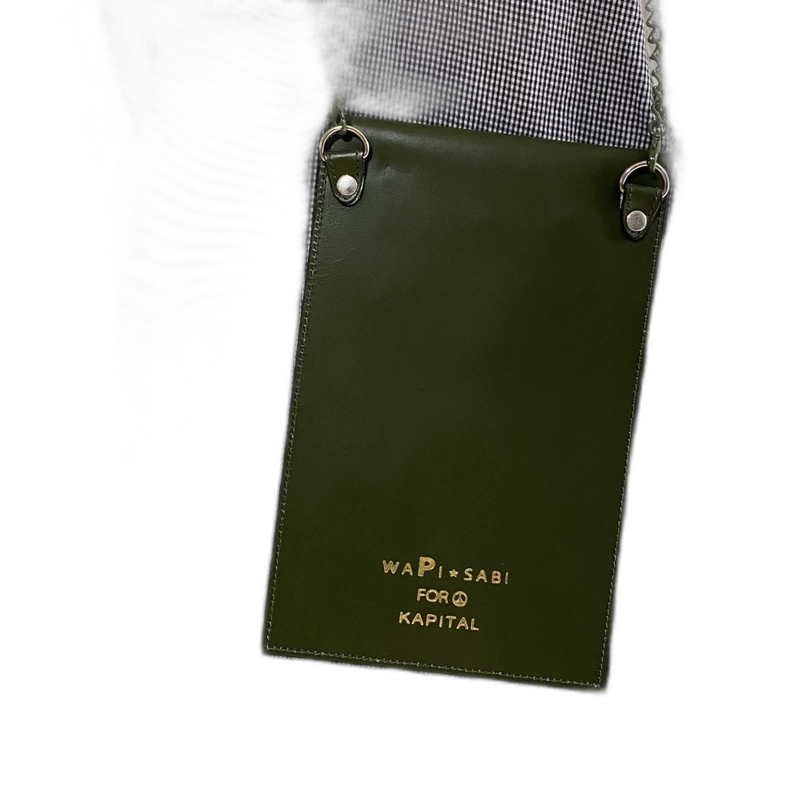 Kapital Crossbody Bag with Anti-War Logo