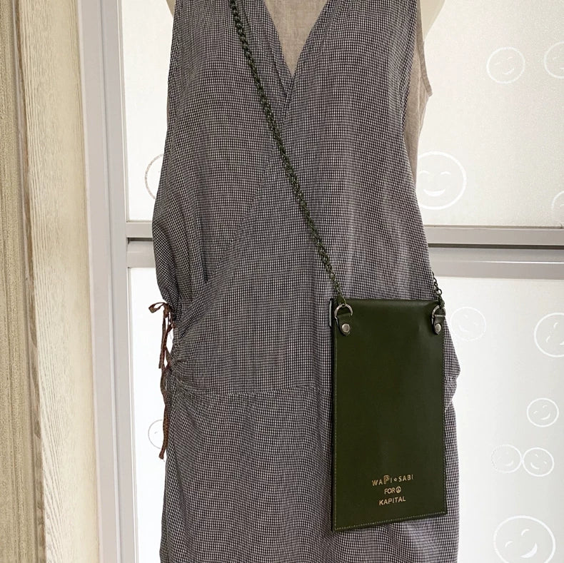 Kapital Crossbody Bag with Anti-War Logo