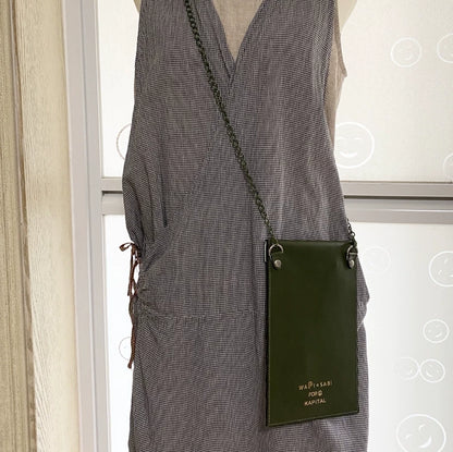 Kapital Crossbody Bag with Anti-War Logo