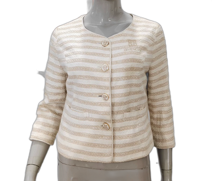 Vintage Givenchy Striped Wool Jacket