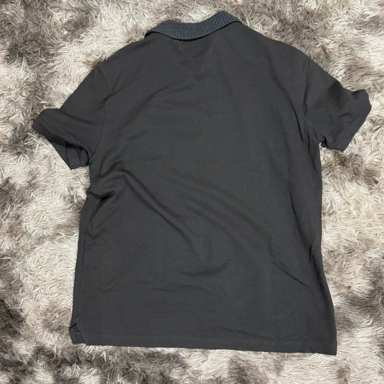 Bottega Veneta Solid Color Polo Shirt