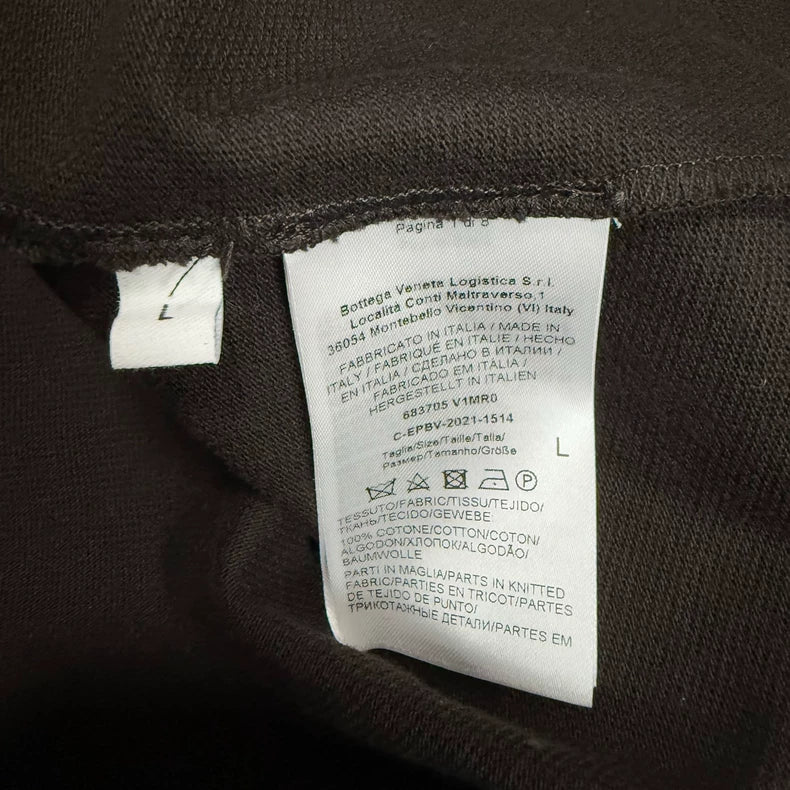 Bottega Veneta Solid Color Polo Shirt