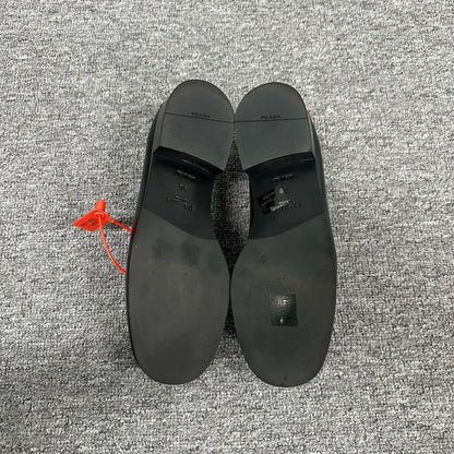 Prada Triangle Logo Loafers Size 38
