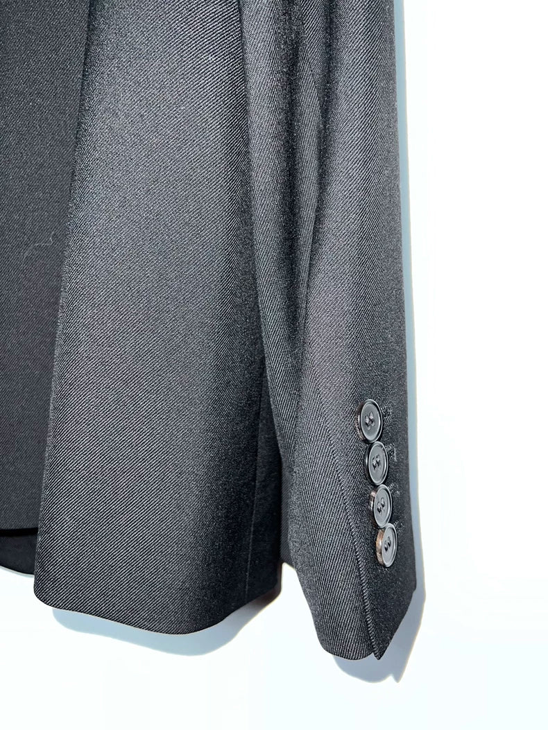 Classic Saint Laurent Black Suit Jacket