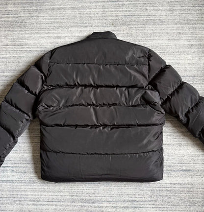 Balenciaga Black Puffer Jacket with Logo-zp