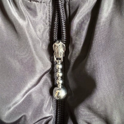 Balenciaga Black Puffer Jacket with Logo-zp