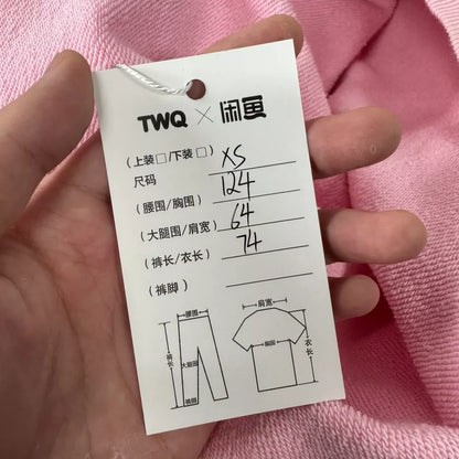 Balenciaga Pink Hoodie With Crew Design