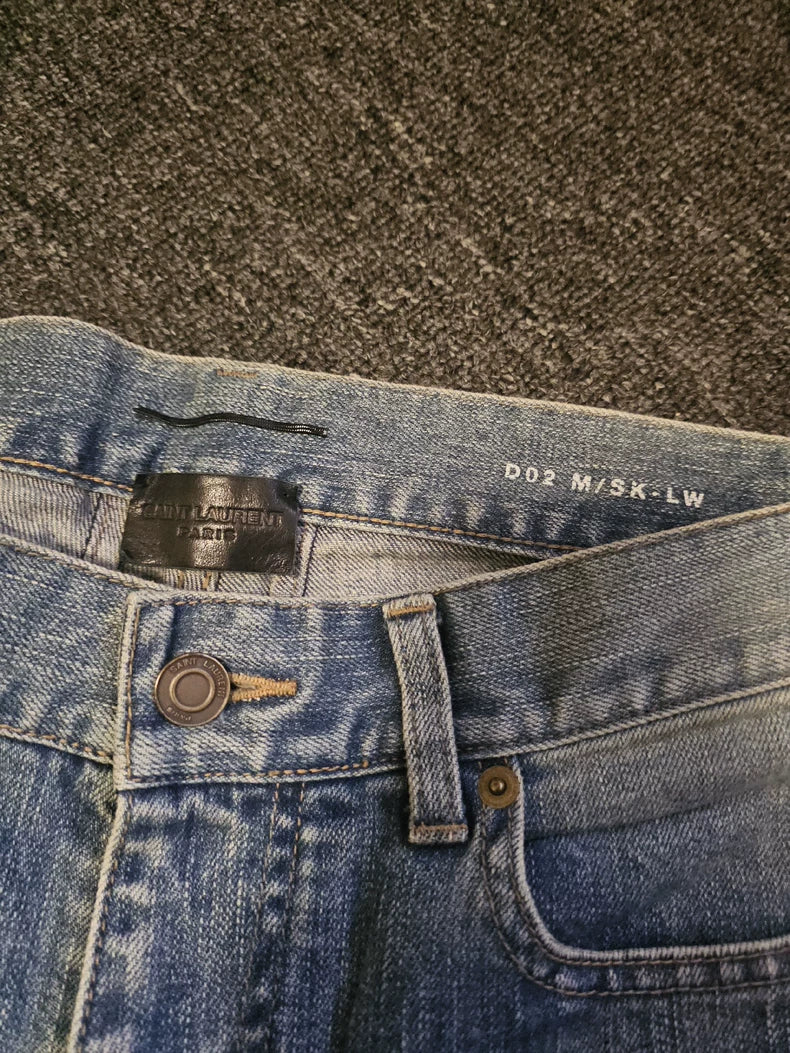 Saint Laurent D02 Slim Fit Jeans-yf