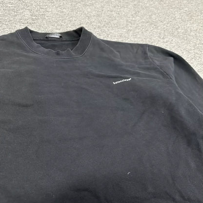 Balenciaga Logo Pullover Sweatshirt XXL