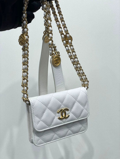 Chanel Gold Coin Mini Bag