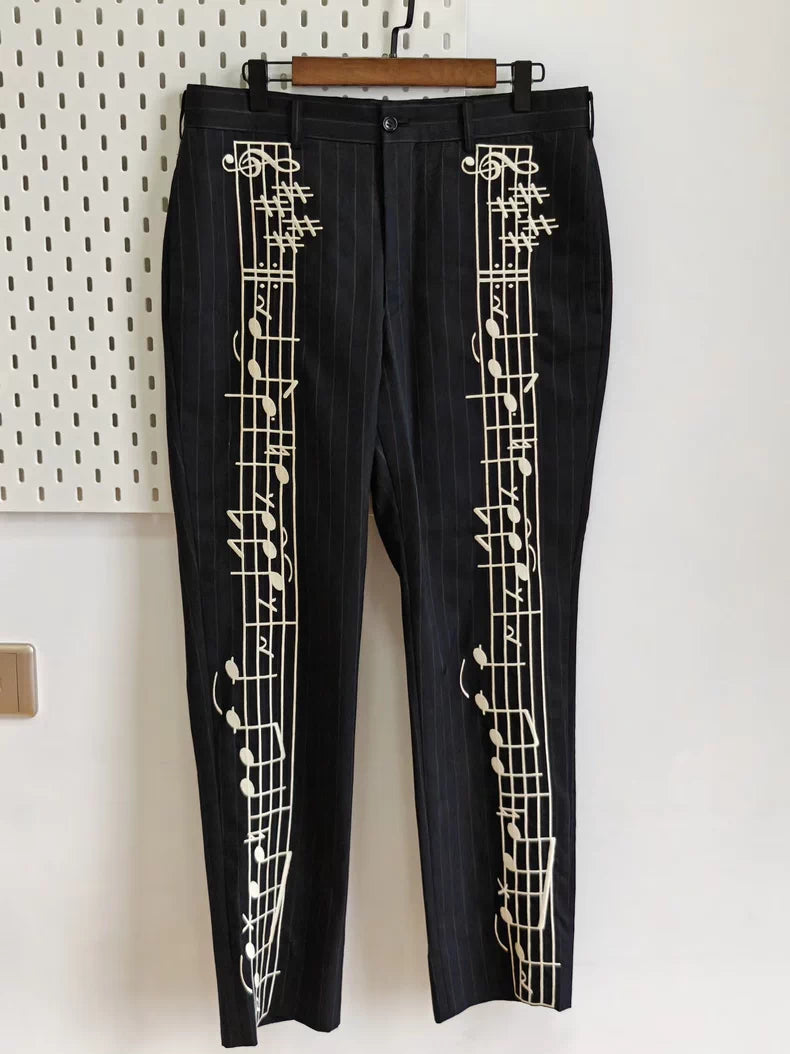 Comme des Garcons 2006SS Music Note Pants