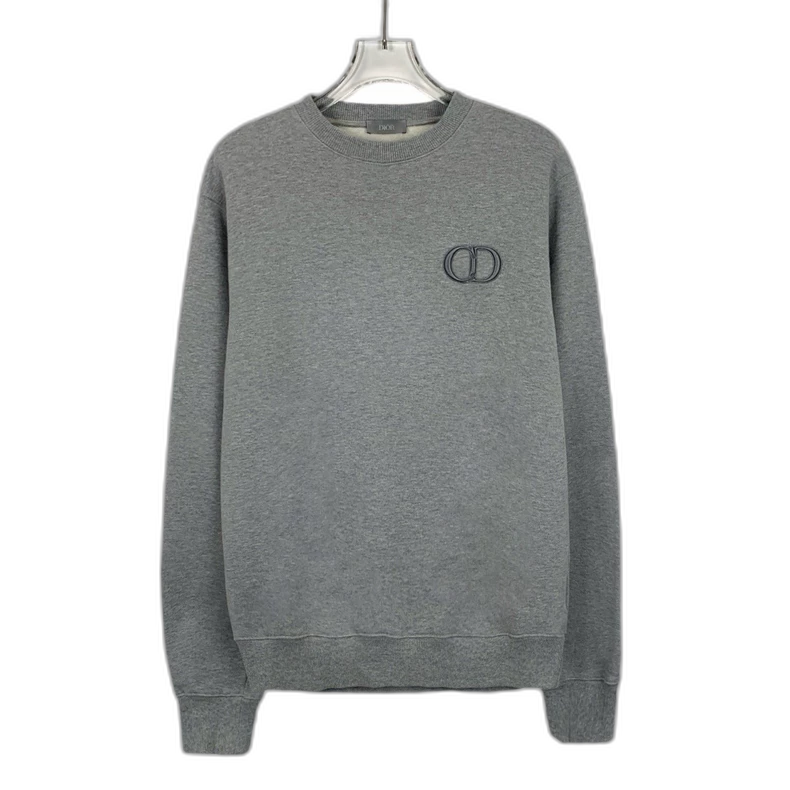 Christian Dior Gray CD Logo Sweatshirt