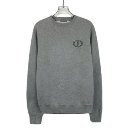 Christian Dior Gray CD Logo Sweatshirt