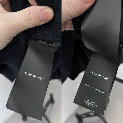 Fear of God Black Sweatshirt XL Size
