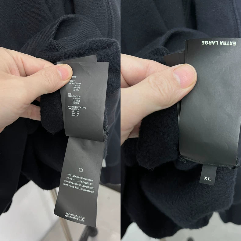 Fear of God Black Sweatshirt XL Size