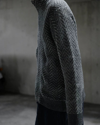 Yohji Yamamoto 2001AW Knit Zip Jacket