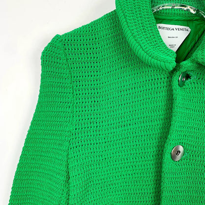Bottega Veneta Green Long Sleeve Cardigan