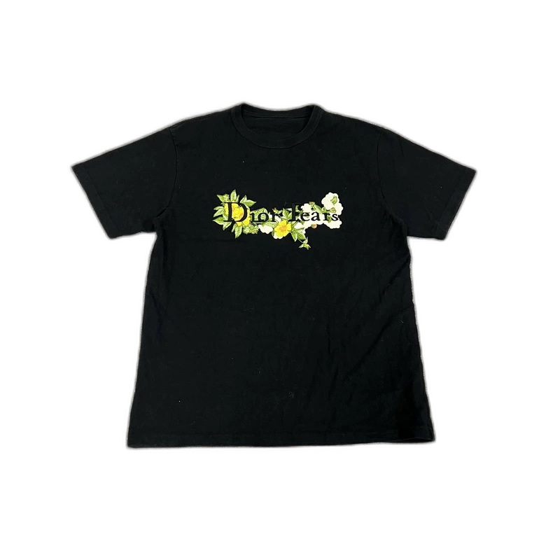 Dior x Tears Floral Embroidered T-Shirt