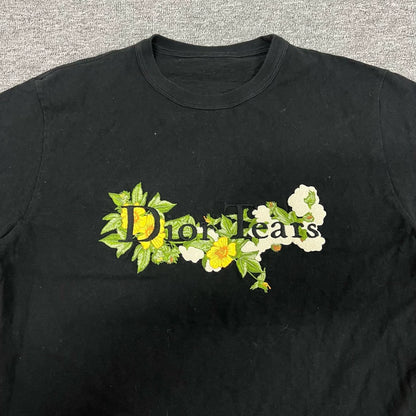 Dior x Tears Floral Embroidered T-Shirt