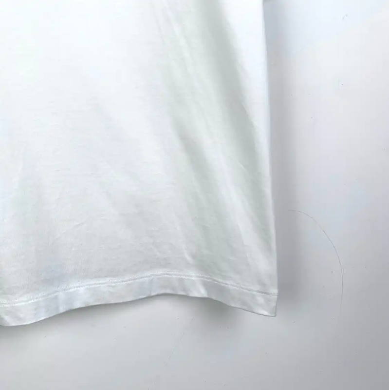 Prada Men's White Cotton T-Shirt with Pocket