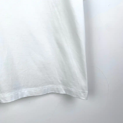 Prada Men's White Cotton T-Shirt with Pocket