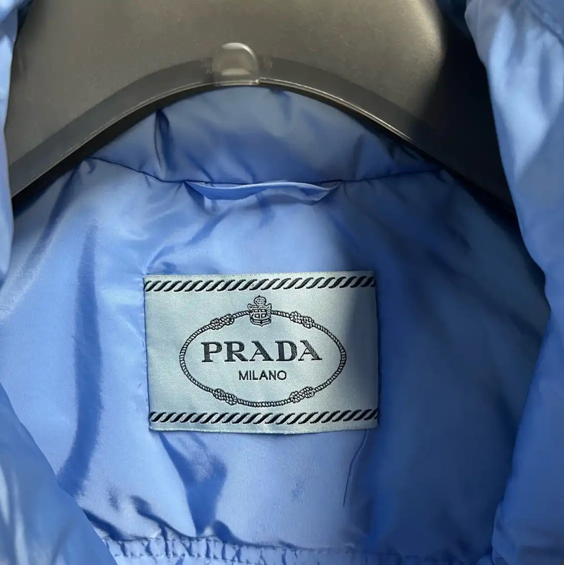 Prada Blue Men's Down Jacket