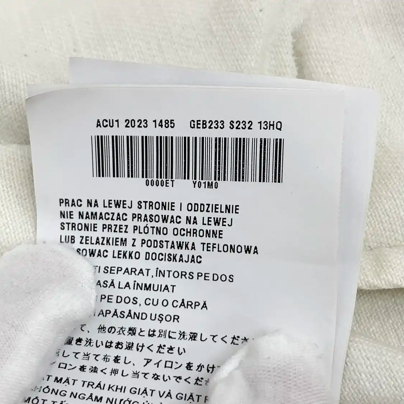 Prada Men's White Cotton Jacket Size L