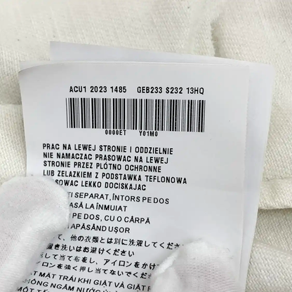 Prada Men's White Cotton Jacket Size L