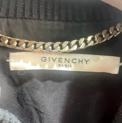 Givenchy Black Lambskin Men's Jacket 0089